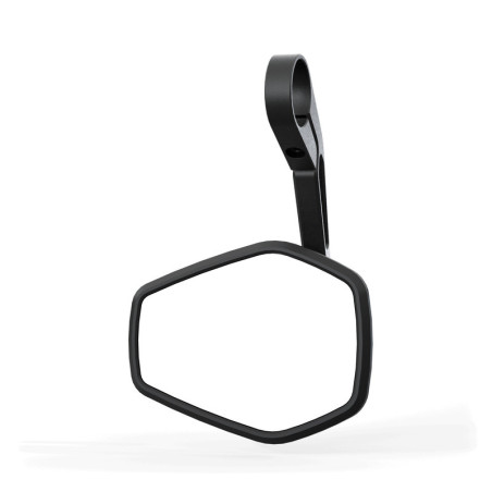 Retrovisor extremo de manillar HIGHSIDER pro Ventura-Trek largo – negro/negro – 1 pza