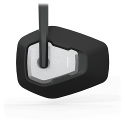 Retrovisor extremo de manillar HIGHSIDER pro Ventura-Trek largo – negro/plata – 1 pza 2
