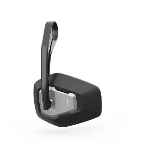 Retrovisor extremo de manillar HIGHSIDER pro Ventura-Trek largo – negro/plata – 1 pza