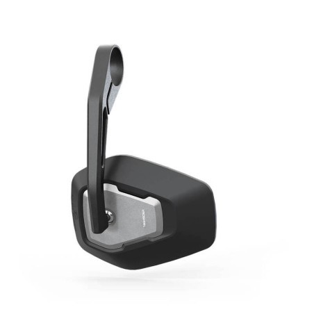 Retrovisor extremo de manillar HIGHSIDER pro Ventura-Trek largo – negro/plata – 1 pza