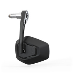Retrovisor extremo de manillar HIGHSIDER pro Ventura-Trek EVO largo – negro/negro – 1 pza