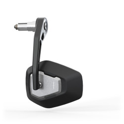 Retrovisor extremo de manillar HIGHSIDER pro Ventura-Trek EVO largo – negro/plata – 1 pza
