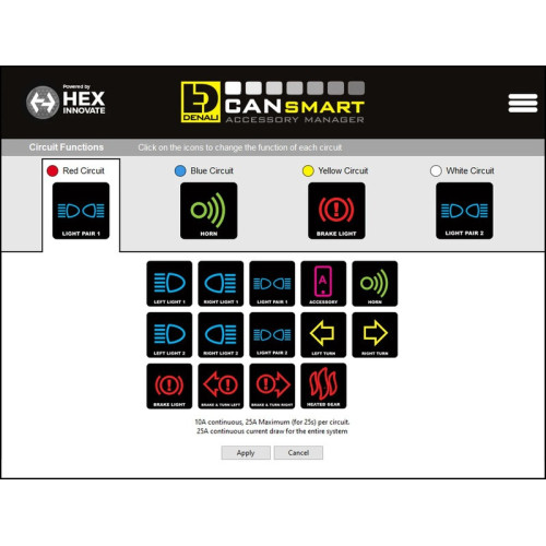 Controlador CANBus DENALI CANsmart™ GEN II - Husqvarna Norden 901