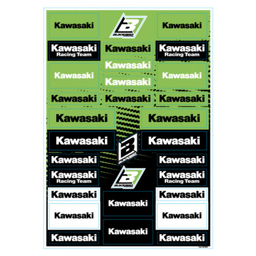 Hoja adhesiva de PVC BLACKBIRD - Kawasaki