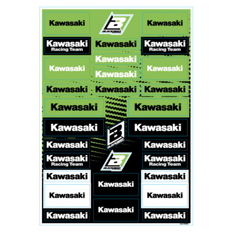 Hoja adhesiva de PVC BLACKBIRD - Kawasaki
