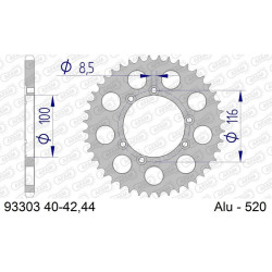 Corona AFAM aluminio 93303K - Paso 520