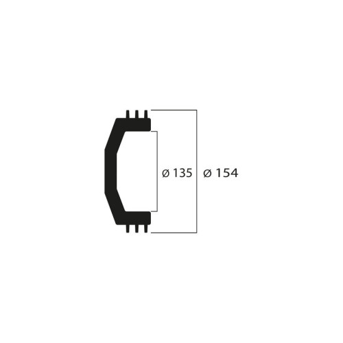 Campana de embrague MALOSSI Maxi Wing Ø135mm