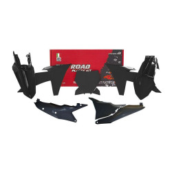 Kit de plástica RACETECH (6 pcs ) - Negro