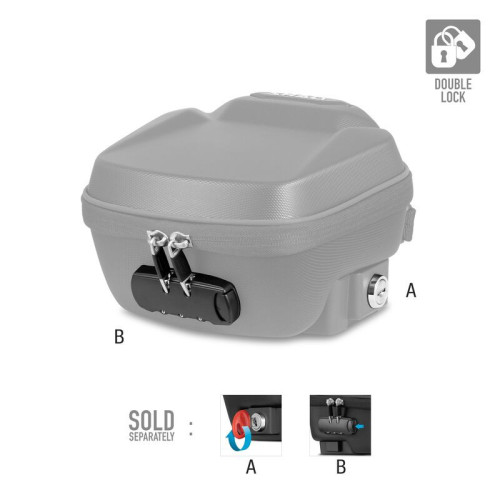 Bolsa sobredepósito SHAD Click System E03C