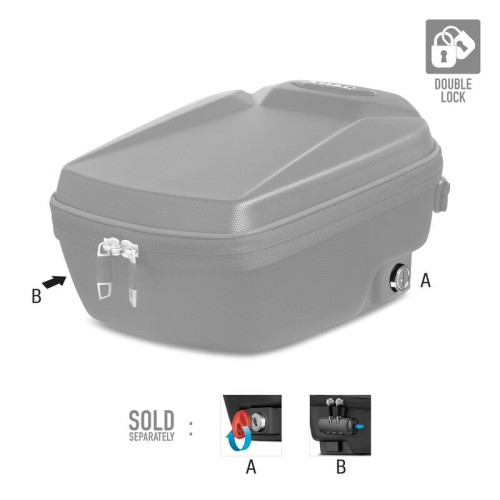 Bolsa sobredepósito SHAD Click System E09C