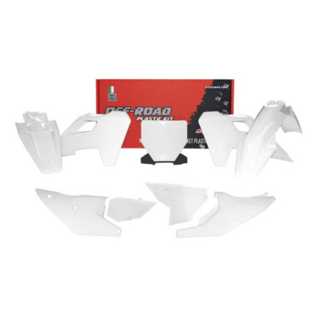 Kit de plástica RACETECH (7 pcs) - Blanco
