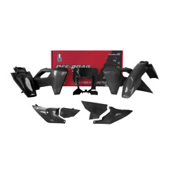 Kit de plástica RACETECH (7 pcs) - Negro