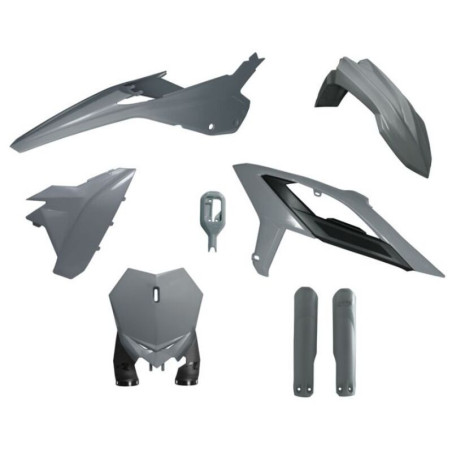Kit de plástica RACETECH (6 pcs) - Gris