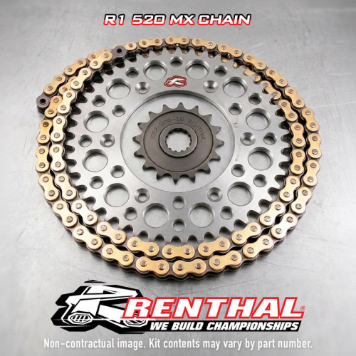 Kit de cadena RENTHAL 520R1 13/48 Standard - Corona Standard