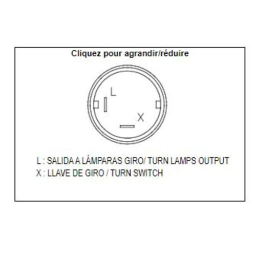 Relé de intermitencia TECNIUM 2 terminales 12V