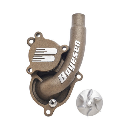 Kit de tapa bomba de agua + hélice BOYESEN Supercooler - Magnesio
