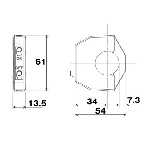 Interruptor universal DAYTONA tipo palanca