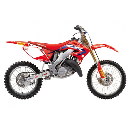 Kit de adhesivos + funda de asiento BLACKBIRD Replica Team HRC 23 Honda