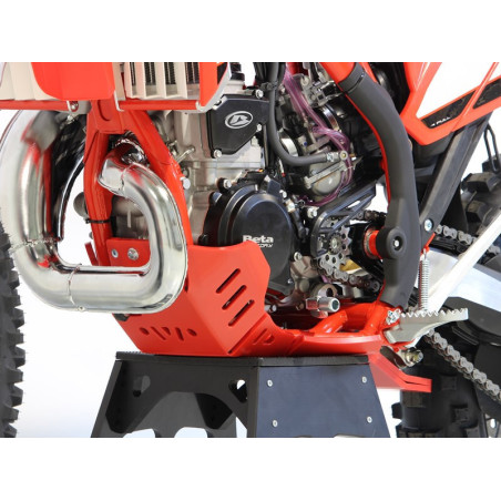 Cubrecárter AXP Xtrem con protección de bieleta - PEAD 8 mm
