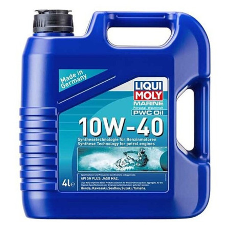 Aceite de motor LIQUI MOLY HC Sintético 4T 10W-40 Marine PWC - Garrafa 4L