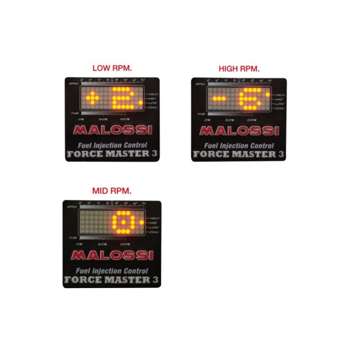 Centralita electrónica MALOSSI Force Master 3 para vehículos de inyeción
