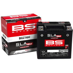 Batería BS BATTERY SLA Max sin mantenimiento activada en fábrica - BGZ16H 2
