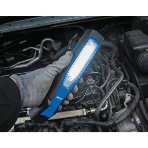 Lámpara de inspección recargable LED COB/SMD DRAPER 10 W