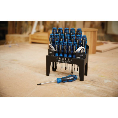 Juego de destornilladores, llaves y puntas DRAPER - 44 pcs