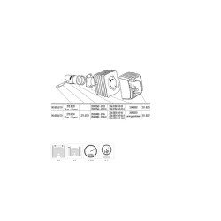 Kit de cilindro completo POLINI hierro Ø43mm (bulón Ø10mm) 2