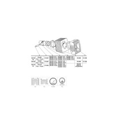 Kit de cilindro completo POLINI hierro Ø43mm (bulón Ø12mm) 2