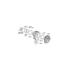 Kit de cilindro completo POLINI aluminio Ø68,5mm 2