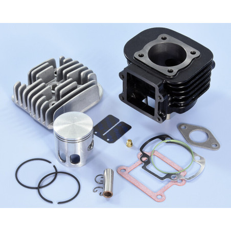 Kit de cilindro completo POLINI hierro Ø47mm (bulón Ø12mm) - Yamaha / Minarelli