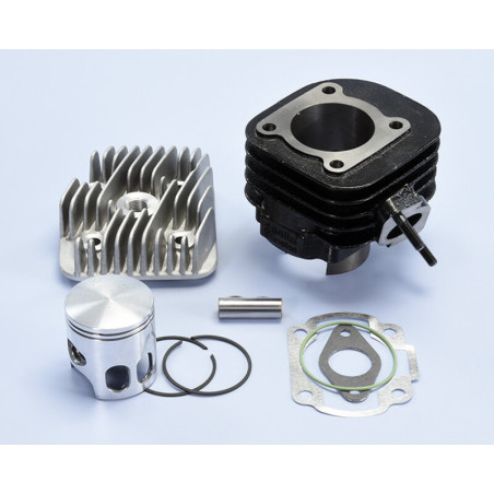 Kit de cilindro completo POLINI hierro Ø47mm (bulón Ø12mm) - Yamaha / Minarelli