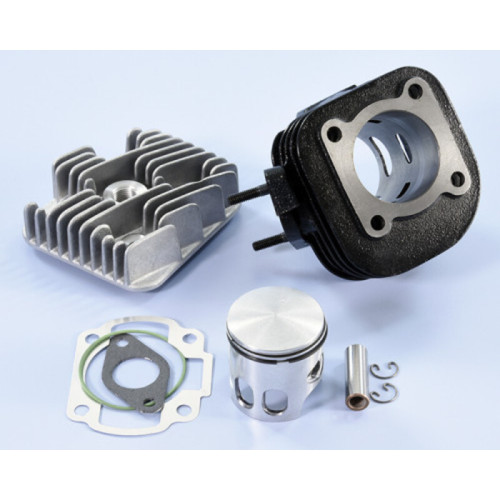 Kit de cilindro completo POLINI Racing hierro Ø47mm (bulón Ø12mm) - Yamaha / Minarelli