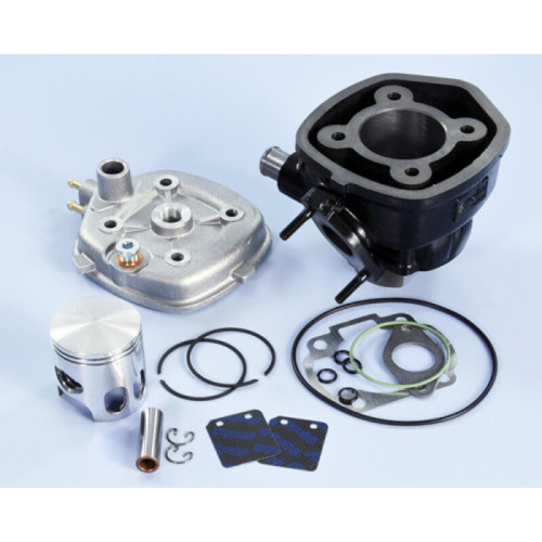 Kit de cilindro completo POLINI hierro H2O Ø47mm (bulón Ø12mm) - Yamaha / Minarelli
