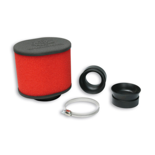 Filtro de aire MALOSSI Red Filter E15 Ø 42/50/60 para carburadores PHBH / Mikuni / Kehin