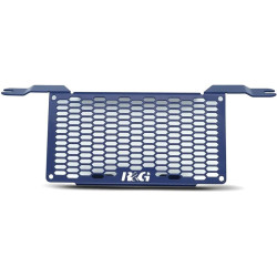 Protector de radiador de aceite R&G RACING Pro aluminio - Azul