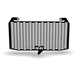 Protector de radiador de aceite R&G RACING Pro aluminio - Negro