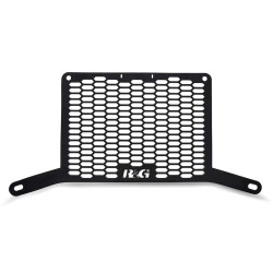 Protector de radiador de aceite R&G RACING Pro aluminio - Negro
