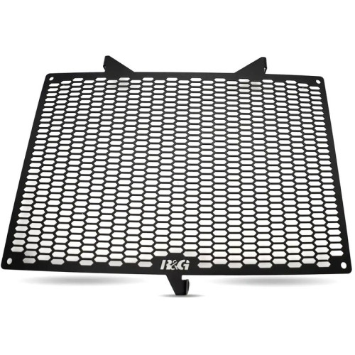 Protector de radiador R&G RACING Pro aluminio - Negro