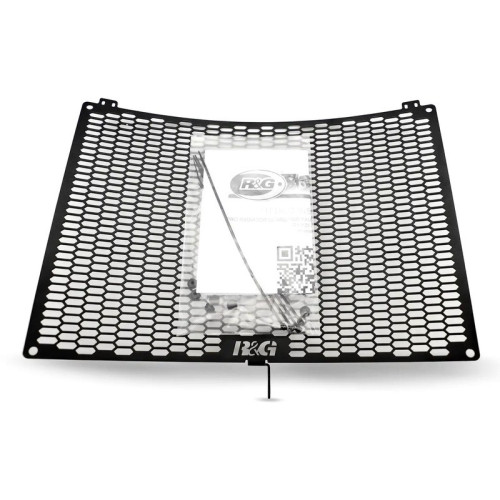 Protector de radiador R&G RACING Pro aluminio - Negro