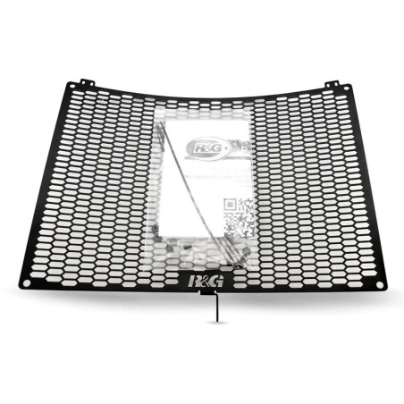 Protector de radiador R&G RACING Pro aluminio - Negro