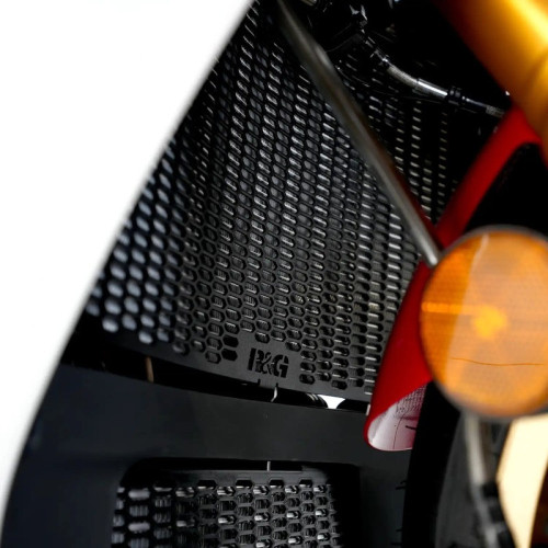 Protector de radiador R&G RACING Pro aluminio - Negro