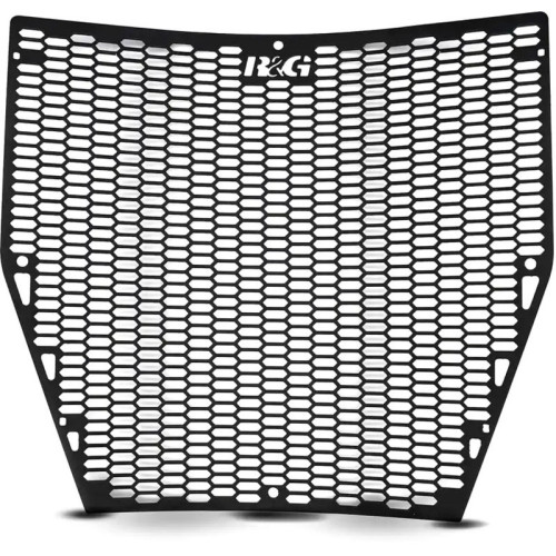 Protector de radiador R&G RACING Pro aluminio - Negro