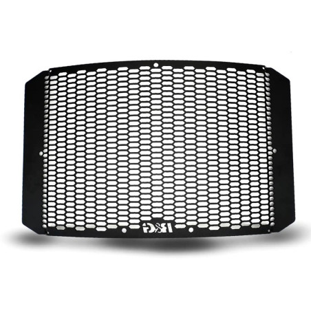 Protector de radiador R&G RACING Pro aluminio - Negro