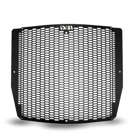 Protector de radiador R&G RACING Pro aluminio - Negro