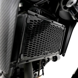 Protector de radiador R&G RACING Pro aluminio - Negro