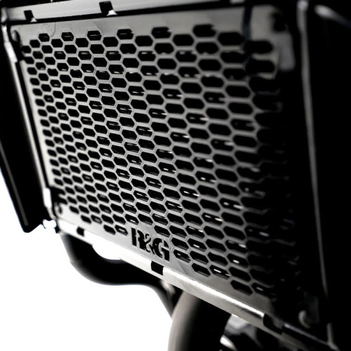 Protector de radiador R&G RACING Pro aluminio - Negro
