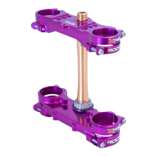 Tija completa XTRIG ROCS Tech offset 22mm - Lila