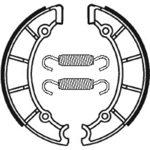 Zapata de freno TECNIUM - M307